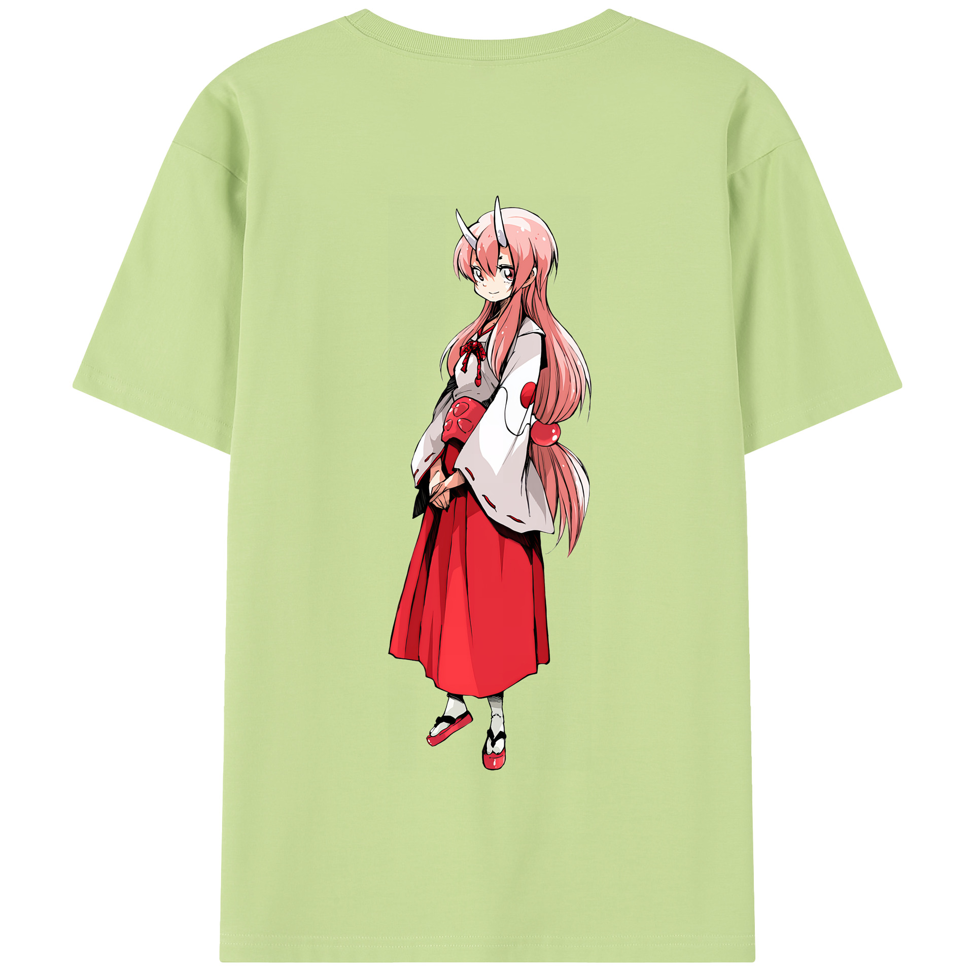 （画像用） 転スラ Regarding Reincarnated to Slime 綿100％半袖Tシャツ（背面プリント）